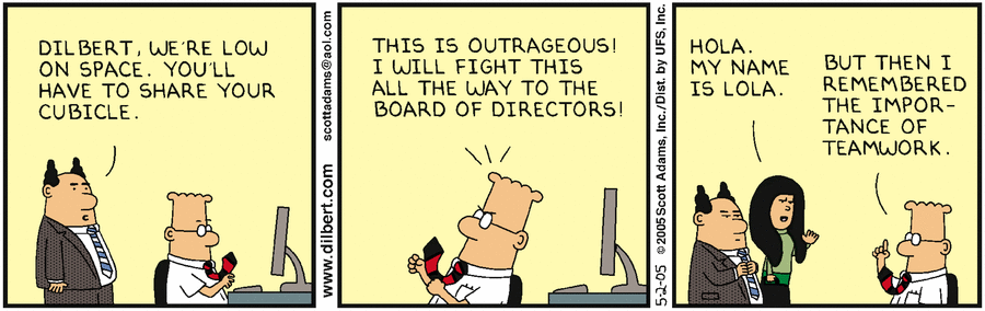Dilbert Cartoon